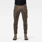 G-STAR® Cargo 3D Straight Tapered Pants Grey model front