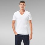 G-STAR® Lot De 2 T-Shirts Base V-Neck Blanc