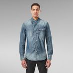 G-Star RAW® E Western Tab Slim Shirt Medium blue
