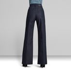 Deck Ultra High Wide Leg Jeans | Dark blue | G-Star RAW® US