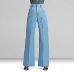G-STAR® Deck Ultra High Wide Leg Pants Medium blue