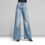 G-STAR® Deck Ultra High Wide Leg Jeans Light blue