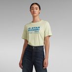 G-Star RAW® Originals Label Regular T-Shirt Green