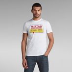 G-STAR® Color Block Originals Slim T-Shirt White