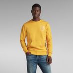 G-STAR® Stitch Pocket Sweater Yellow