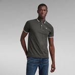 G-STAR® Dunda Slim Stripe Polo Grey