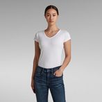 G-STAR® Eyben Slim V-Neck T-Shirt White