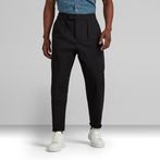 G-STAR® Pleated Relaxed Chino Black