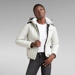 G-STAR® Meefic Vertical Quilted Jacket White