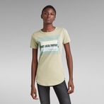 G-STAR® RAW. Covered Long Slim T-Shirt Green