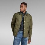 G-STAR® Postino Quilted Overshirt Green