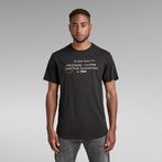 G-Star RAW® Lash Text Graphic T-Shirt Black