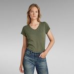 G-STAR® Eyben Slim T-Shirt Over dyed Green