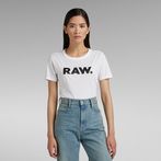 G-Star RAW® RAW. Slim T-Shirt White
