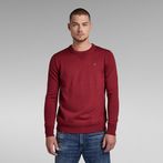 G-STAR® Premium Basic Knitted Sweater Red