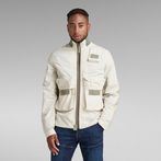 G-STAR® Zip Pocket Bomber White