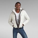 G-STAR® Meefic Hooded Padded Jacket White