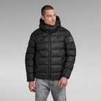 G-STAR® G - Whistler Padded Hooded Jacket Black