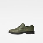 G-STAR® Vacum II NTC Leather Shoes Green side view