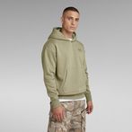 G-STAR® Core Oversized Hooded Sweater Green