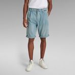 G-Star RAW® Pleated Relaxed Chino Shorts Light blue