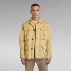 G-STAR® Washed Cargo Field Jacket Beige