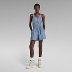 G-STAR® Sleeveless Summer Playsuit Medium blue