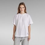 G-STAR® RAW. Mesh Loose T-Shirt White