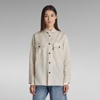 G-STAR® Officer Boyfriend Shirt Beige