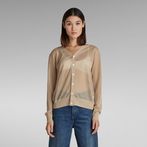 G-STAR® Core Cardigan Knit Beige