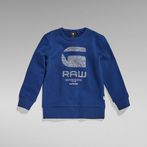 G-Star RAW® Kids Logo Sweater Dark blue