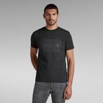 G-STAR® RAW. Double Layer T-Shirt Black