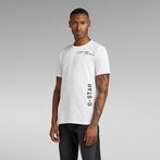 G-STAR® Multi Stencil Graphic Slim T-Shirt White