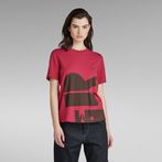 G-Star RAW® Big Graphic T-Shirt Red