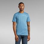 G-STAR® Multi Stencil Graphic Slim T-Shirt Medium blue