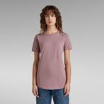 G-STAR® Mysid Long Slim Logo T-Shirt Purple