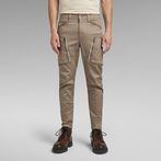 G-Star RAW® Zip Pocket 3D Skinny Cargo Pants Beige