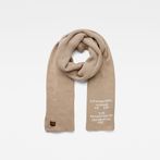 G-STAR® Effo Scarf Text Beige