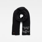 G-STAR® Effo Scarf Text Black