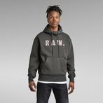 G-STAR® Vulcanic RAW Loose Hooded Sweater Grey