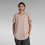 G-STAR® Long Slit T-Shirt Pink