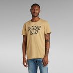 G-STAR® Retro Shadow Graphic T-Shirt Beige