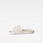 G-STAR® Cart III Perforated Logo Slides White side view