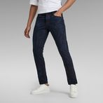 Premium 3301 Slim Selvedge Jeans, Dark blue
