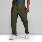 G-STAR® Pleated Relaxed Chino Green