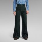 G-STAR® Deck Ultra High Wide Leg Pants Green