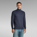 G-STAR® Table Turtle Knitted Sweater Dark blue