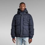 G-STAR® Field Hooded Puffer Jacket Dark blue