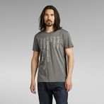 G-STAR® Lower Case Text T-Shirt Grey