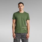 G-Star RAW® Stencil Front Back Graphic T-Shirt Green
